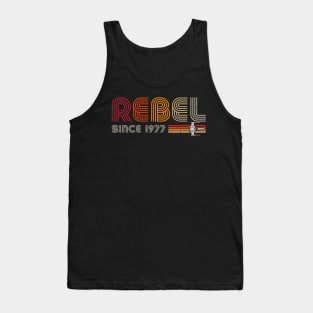 Rebel since 1977 Tank Top